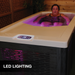 Chill Therapy CHILL1000 cold plunge tub LED lighting at night