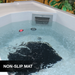Chill Therapy CHILL1000 cold plunge tub non-slip mat in footwell