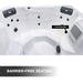Liberty Spas LYS4500 5-person plug and play hot tub barrier-free seating detail