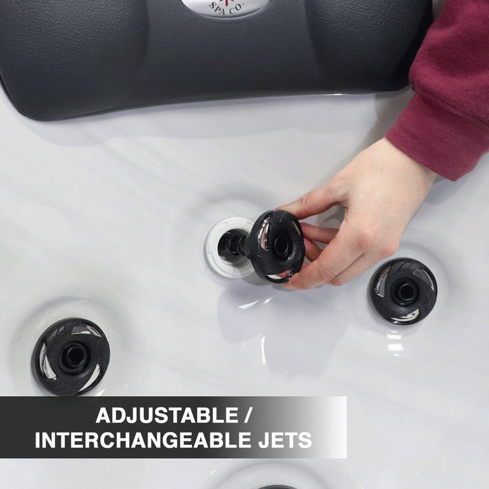 Liberty Spas LYS4500 5-person plug and play hot tub adjustable interchangeable jets