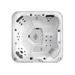 Liberty Spas LYS5000 6-person 240V hot tub top view of seating and 34-jet layout