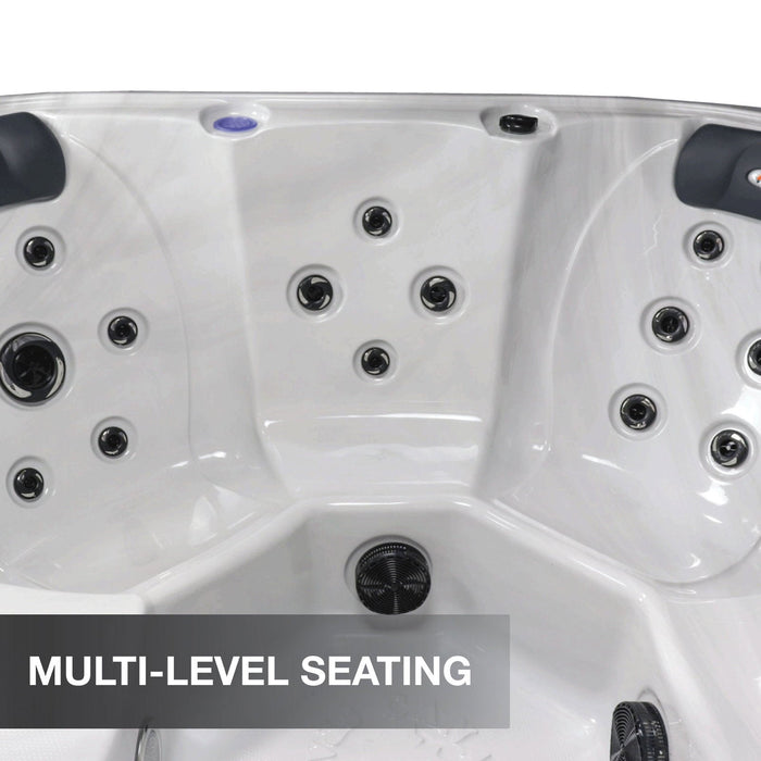 Liberty Spas LYS5000 6-person 240V hot tub multi-level seating