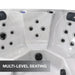 Liberty Spas LYS5000 6-person 240V hot tub multi-level seating