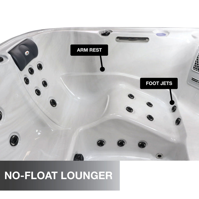 Liberty Spas LYS5000 6-person 240V hot tub no-float lounger