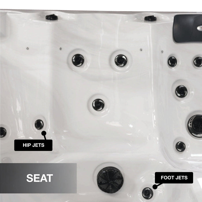 Liberty Spas LYS6000 6-person 240V hot tub seat jets