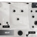 Liberty Spas LYS6000 6-person 240V hot tub seat jets