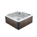 Liberty Spas LYS6000 6-person 240V hot tub angled view with synthetic wood cabinet
