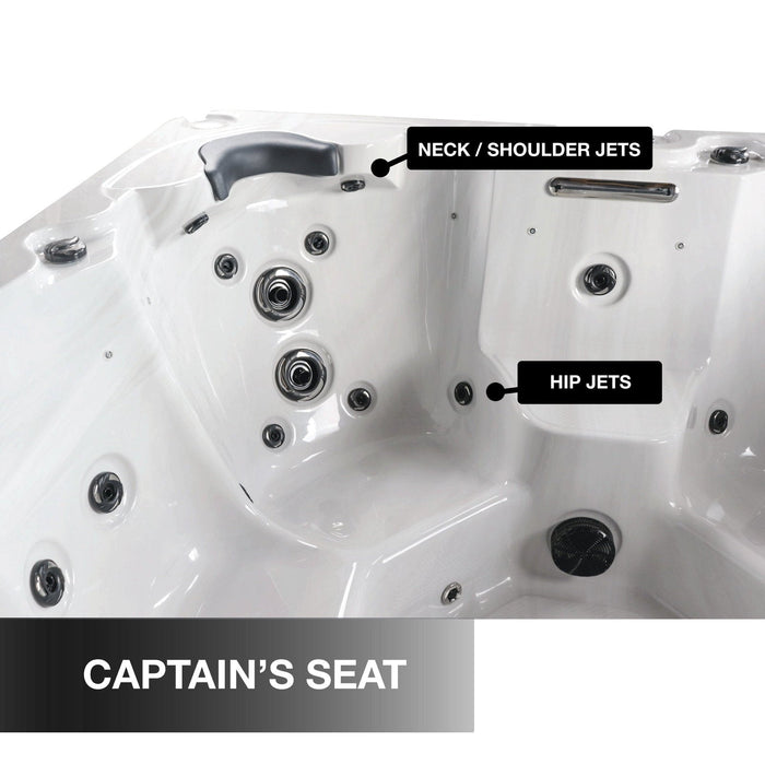 Liberty Spas LYS6000 6-person 240V hot tub captain's seat