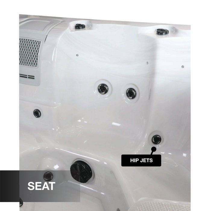 Liberty Spas LYS6000 6-person 240V hot tub corner seat