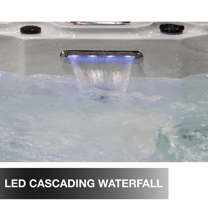 Liberty Spas LYS7000 7-person 240V hot tub LED cascading waterfall