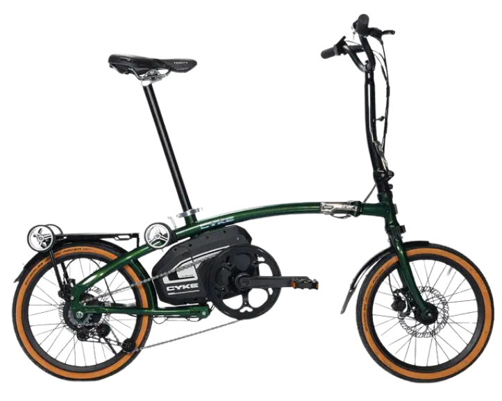 CYKE Kingfisher | Mid-Drive Folding eBike