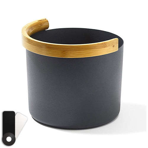 KOLO Bucket 2 Sauna Bucket with Curved Handle, Bamboo/Aluminum