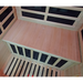 Sweat Therapy Tremblant 1-person far infrared sauna bench and rear heater panels