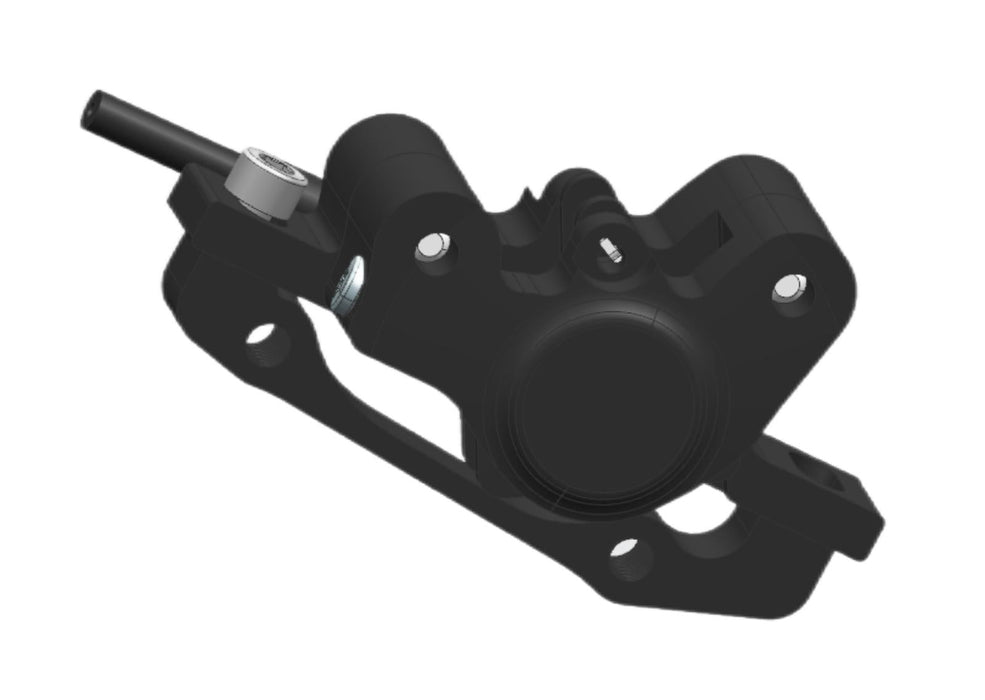Kaabo USA Electric Scooter Kaabo Warrior 11 Pro fully hydraulic brake caliper — front with headlight