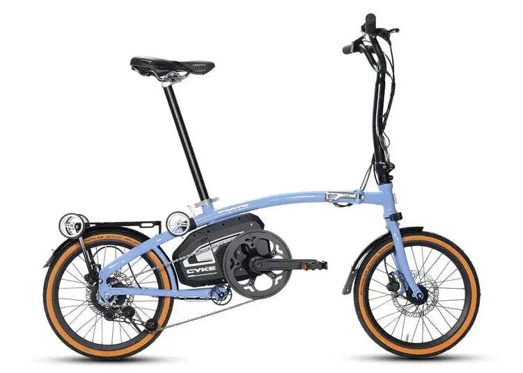 CYKE Kingfisher | Mid-Drive Folding eBike