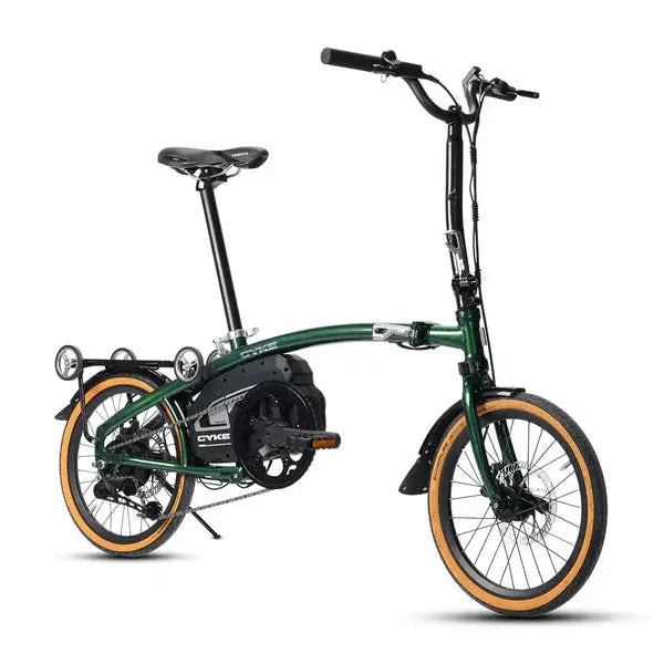 CYKE Kingfisher | Mid-Drive Folding eBike