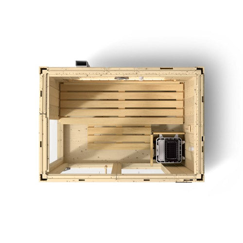 Kohler C1 Indoor Sauna Kit, Scandinavian Spruce, Up to 5 Persons - image 10