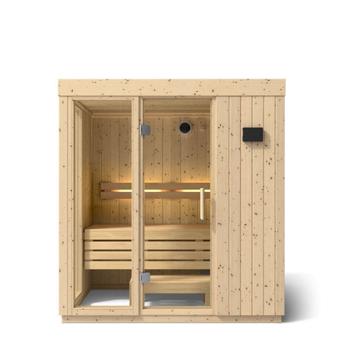 Kohler C1 Indoor Sauna Kit, Scandinavian Spruce, Up to 5 Persons - image 11