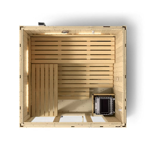 Kohler C1 Indoor Sauna Kit, Scandinavian Spruce, Up to 5 Persons - image 20