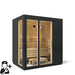Kohler C1 Indoor Sauna Kit, Graphite Grey, Up to 5 Persons - image 20