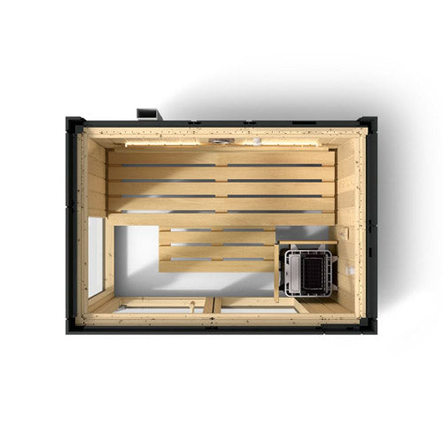 Kohler C1 Indoor Sauna Kit, Graphite Grey, Up to 5 Persons - image 8