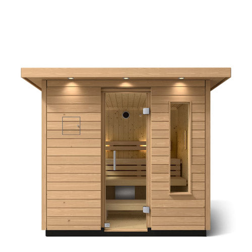 Kohler C2 Outdoor Sauna Kit, Douglas Fir, Up to 6 Persons - image 9