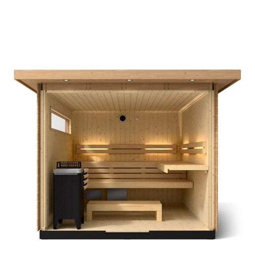 Kohler C2 Outdoor Sauna Kit, Douglas Fir, Up to 6 Persons - image 14