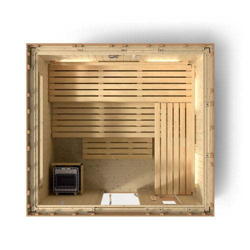 Kohler C2 Outdoor Sauna Kit, Douglas Fir, Up to 6 Persons - image 15