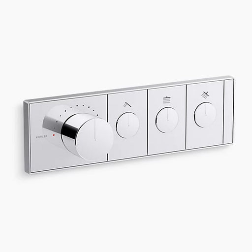 Kohler K-26347-9 Anthem Three-Outlet Recessed Mechanical Thermostatic