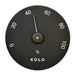 KOLO Hygrometer Sauna Hygrometer, Round, Black