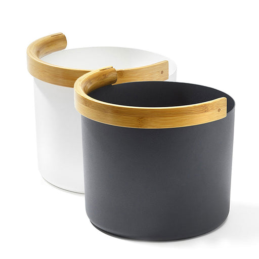 KOLO Bucket 2 Sauna Bucket with Curved Handle, Bamboo/Aluminum - image 2