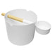 KOLO Bucket and Ladle Sauna Bucket and Ladle Set, Bamboo/Aluminum - image 6