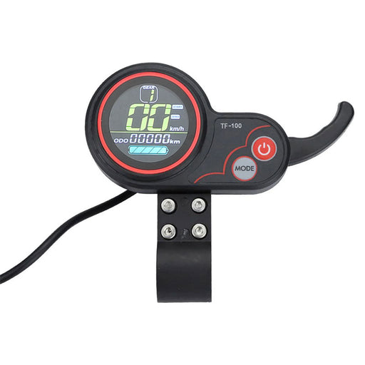 Teewing Electric Scooter LCD Display with Thumb Throttle for X3/Q7 5 front view