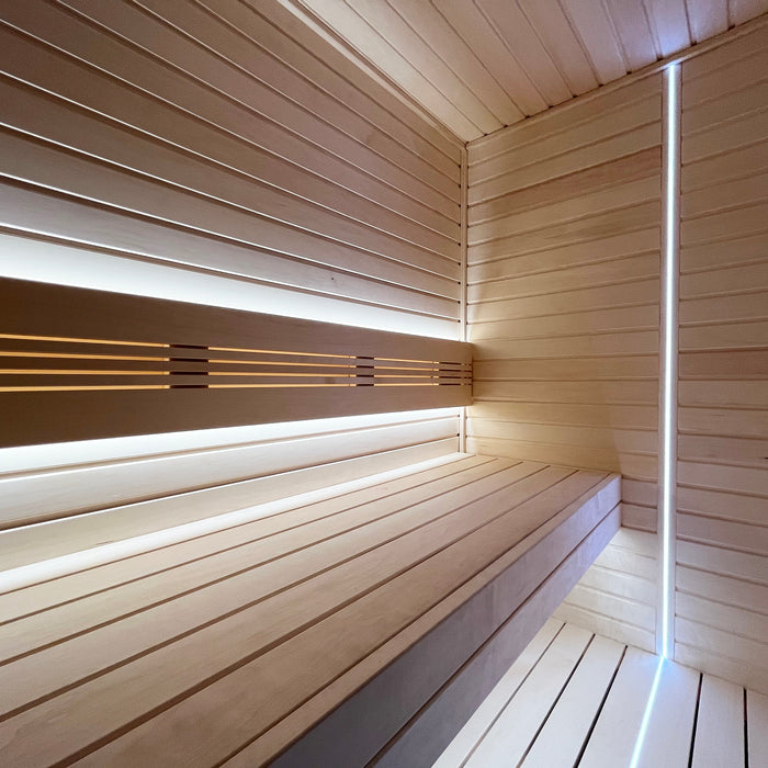 PROSAUNAS Universal Sauna Light Kit with Two 10-Ft Flexible LED - image 3