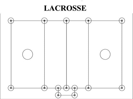 Trigon Sports LLS14 ProLine Lacrosse Field Layout System - 2