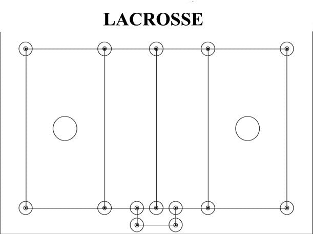 Trigon Sports LLS14 ProLine Lacrosse Field Layout System - 2
