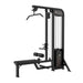 Muscle D Fitness Excel Lat Pulldown/Low Row Combo - Selectorized Multi Function Machine — front view