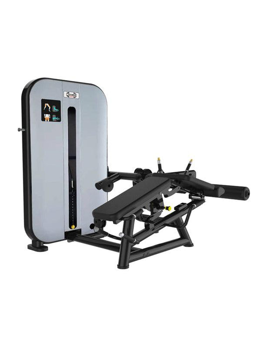 Muscle D Fitness Vogue Leg Extension/Prone Leg Curl Combo - Seated - Adjustable - Pin Selectorized - Quads Hamstring Machine