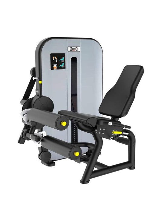 Muscle D Fitness Vogue Leg Extension/Seated Leg Curl Combo - Adjustable Seat - Pin Selectorized - Quads Hamstring Machine