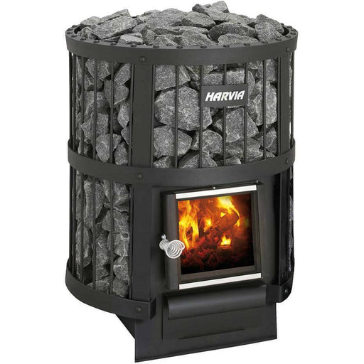 Finnish Sauna Builders Harvia Legend 150 Wood Burning Sauna Stove - Finnish Sauna Builders — exterior view