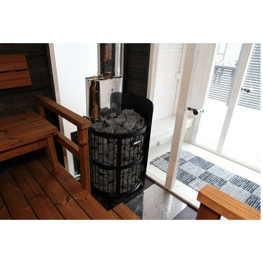 Finnish Sauna Builders Harvia Legend Protective Wall Sheath - Finnish Sauna Builders — interior bench layout