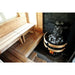 Finnish Sauna Builders Harvia Legend 150 Wood Burning Sauna Stove - Finnish Sauna Builders — interior bench layout