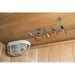 SunRay Aston 1-Person Indoor Traditional Sauna HL100TN — rear panel