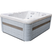 Luxury Spas Largo 3-person hybrid hot tub angle view