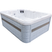 Luxury Spas Largo 3-person hot tub with cover and steps