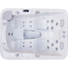 Luxury Spas Largo 3-person plug and play hot tub front view