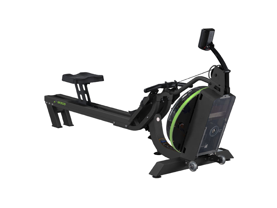 Dynamic Fluid FItness Dynamic Fluid M350 Rower — console and display