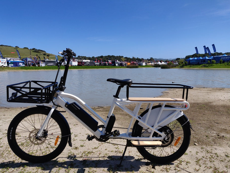 EUNORAU E-BIKE US MAX-CARGO 2.0 — handlebar and display