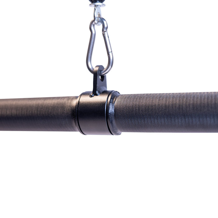 Body Solid Fat Grip Straight Bar MB022FG side view