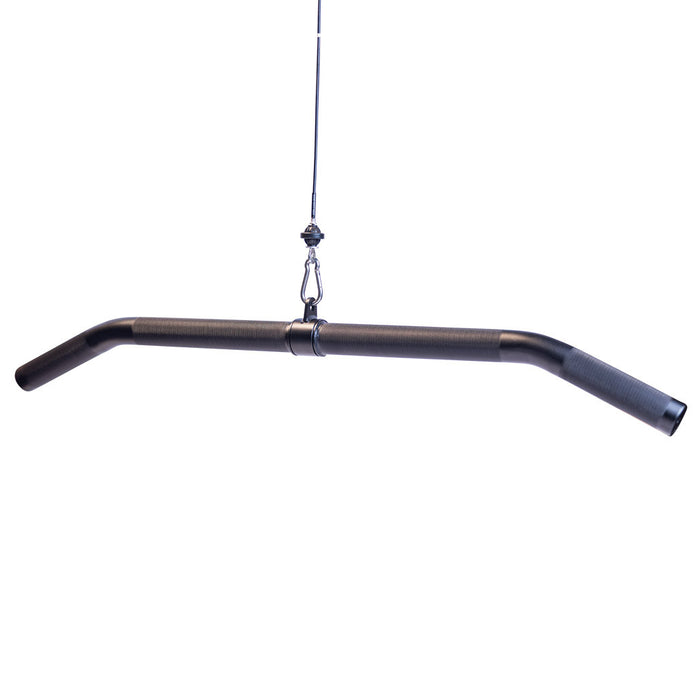 Body Solid Fat Grip Lat Bar MB148FG angle view